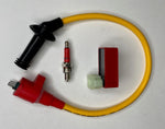 Scooter GY6 150cc High Performance OML Ignition Coil OKO CDI Upgrade Kit YELLOW