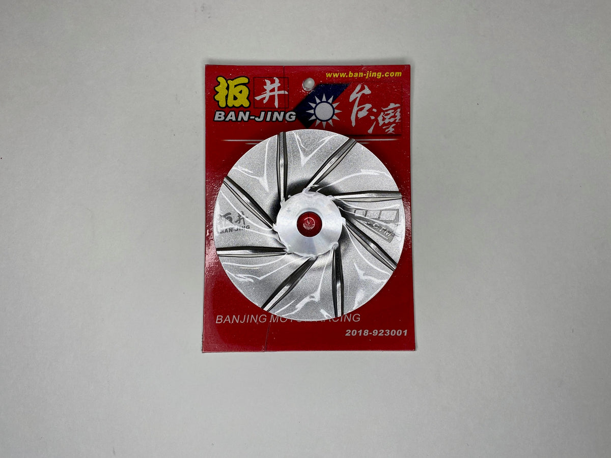 SCOOTER 150CC GY6 Tank 200 High Performance Ban Jing Forged Drive Face Plate Silver