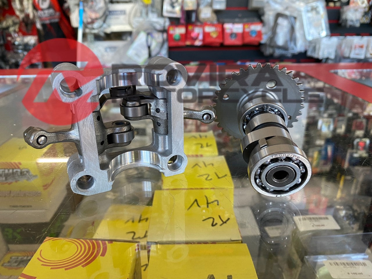 thumbnail image 2 of K-Block Camshaft & Rocker Assembly For GY6 172/200cc Motors (57mm Spacing) – QMK Compatible 2 of 6