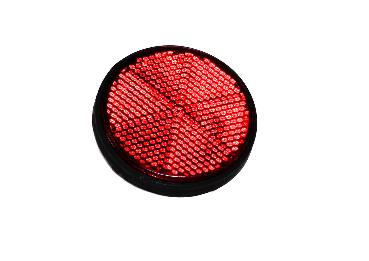 Round Red Reflector