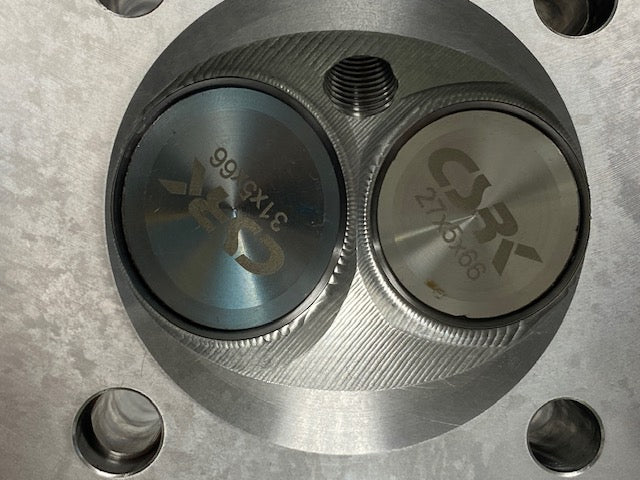 CSRK GY6 150cc 54mm 31/27 High Performance Cylinder Valve Head